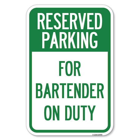 Signmission Safety Sign, 12 in Height, Aluminum, 18 in Length, 23949 A-1218-23949